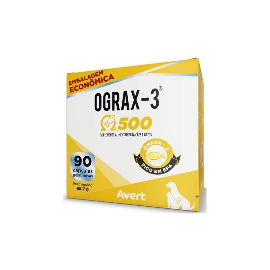 OGRAX -3 500MG CAP X 90 CAP