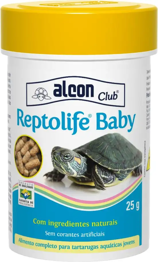 RAÇÃO - ALCON CLUB REPTOLIFE BABY 25 G 