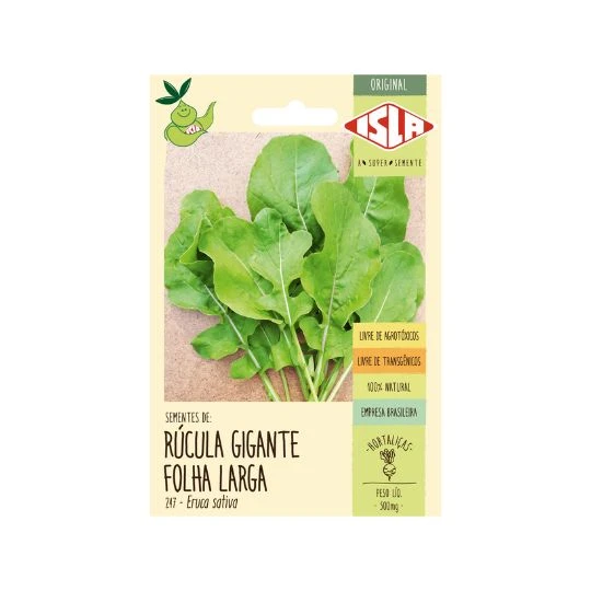 RUCULA FOLHA LARGA GIGANTE ORIGINAL