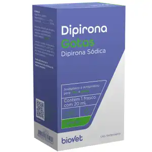 DIPIRONA GOTAS BIOVET 20ml