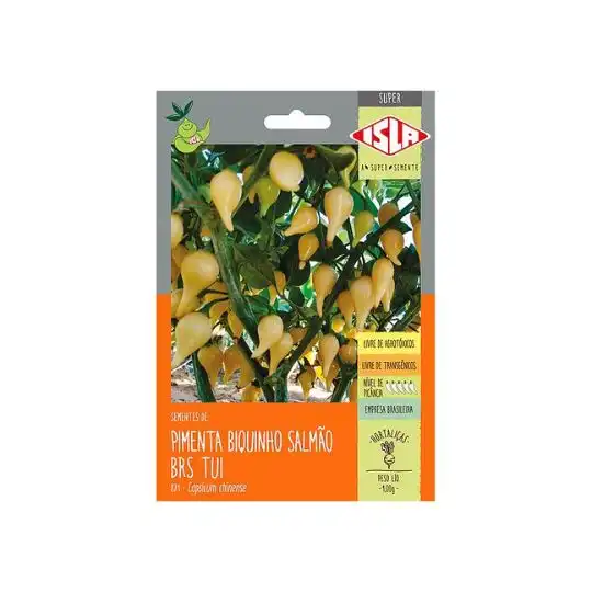 PIMENTA BRS TUI BIQUINHO SALMAO SP 10 UN 1 GR R