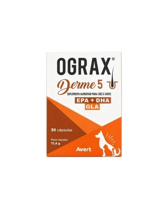 OGRAX DERME 5 CAP X 30