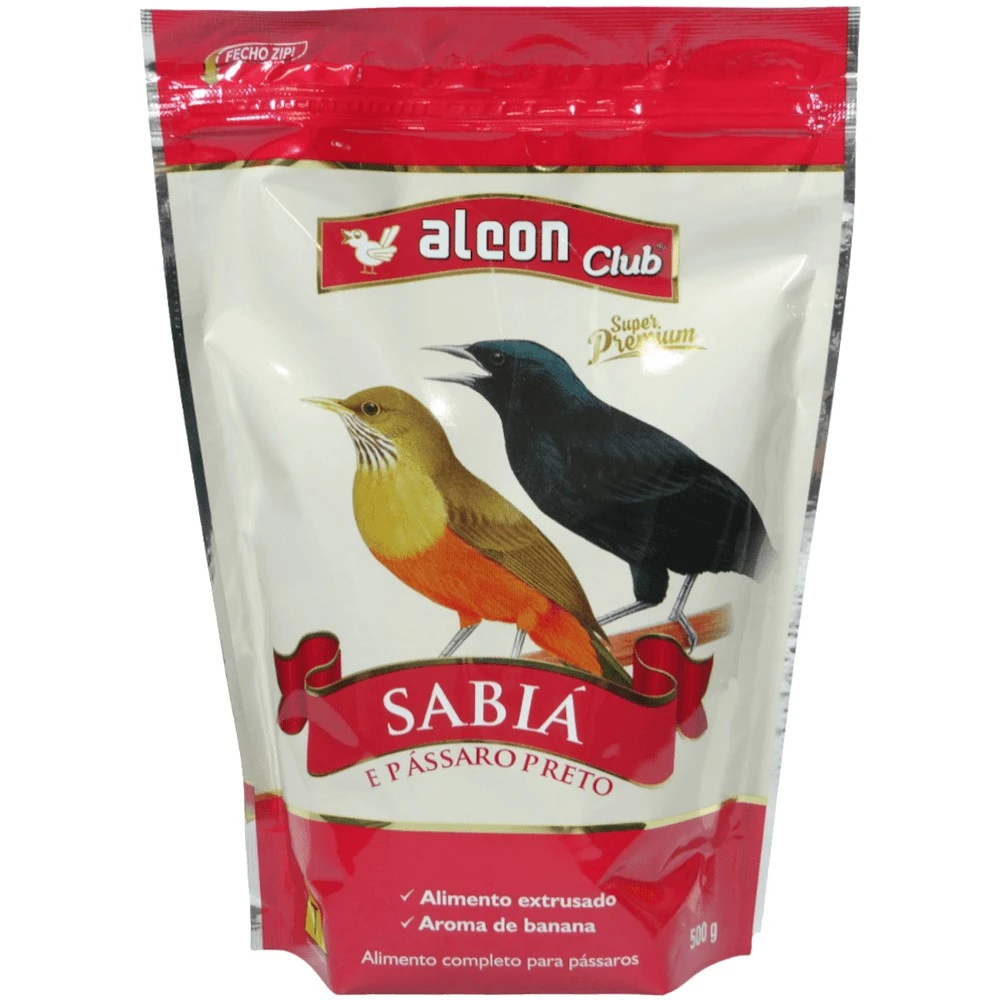 RAÇÃO - ALCON CLUB SABIA 500 G **
