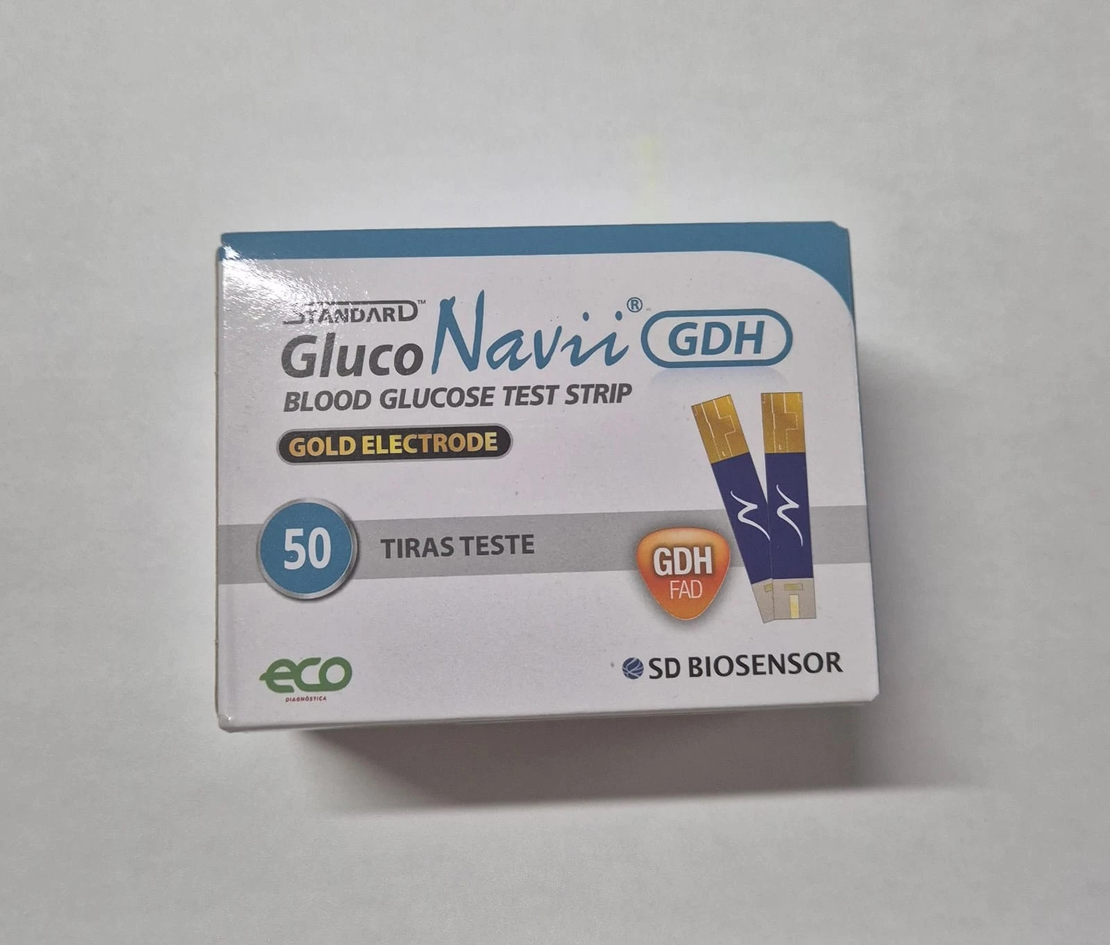 TIRAS STANDARD GLUCONAVII GDH BLOOD GLUCOSE TEST STRIP KIT C/50 TIRAS