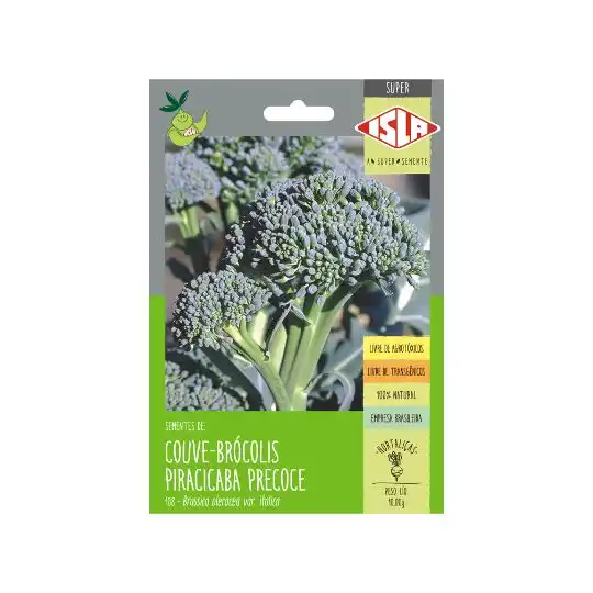 COUVE BROCOLI PIRACICABA PREC. SP 10 UN 10 GR