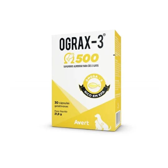 OGRAX -3 500 MG CAP X 30