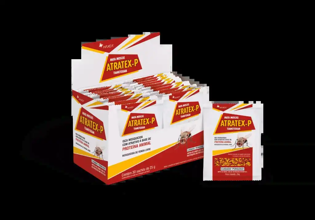 ATRATEX-P MATA-MOSCAS 30X25GR(TIAMETOXAM) PROTEINA ANIMAL