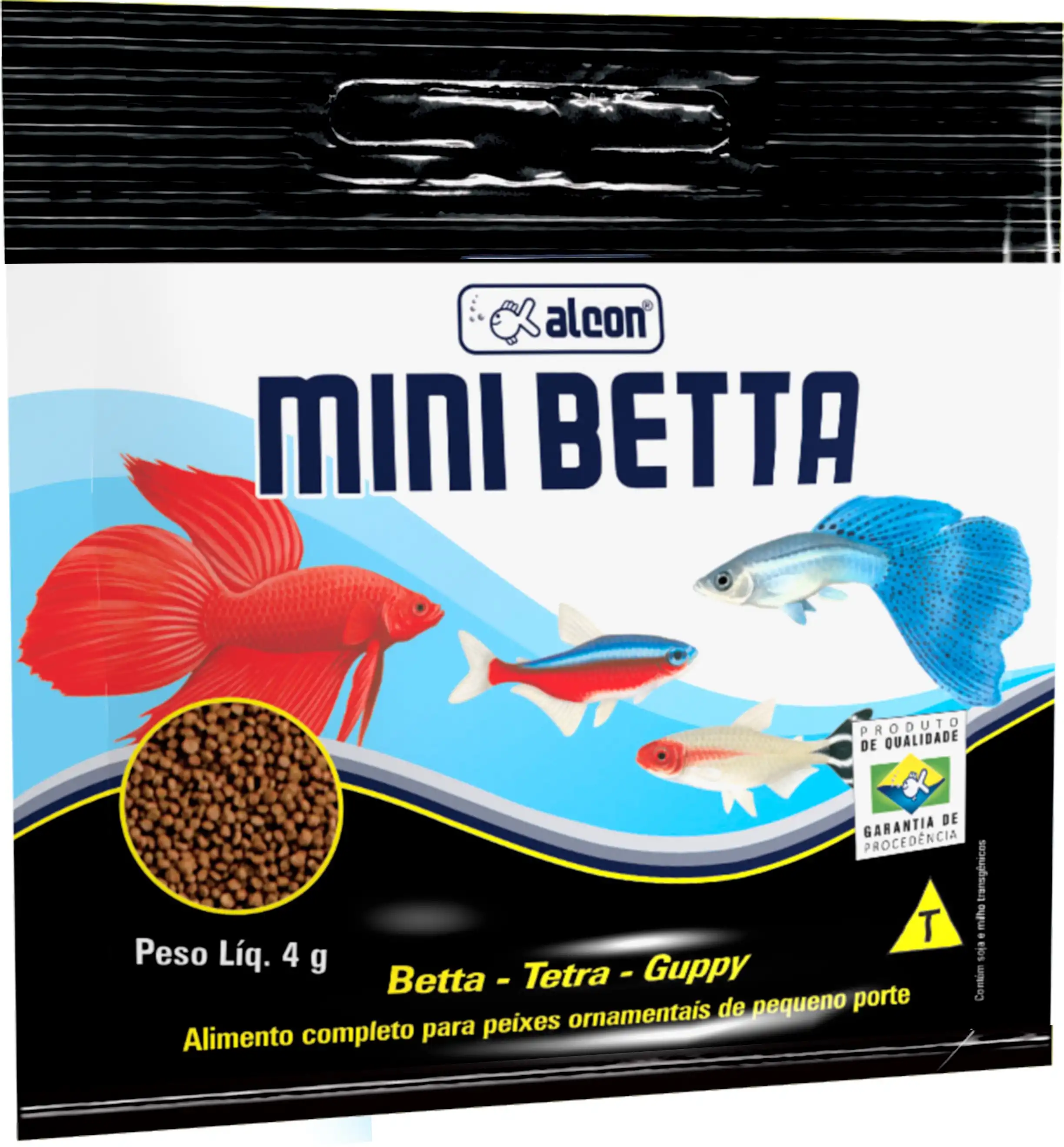 RAÇÃO - ALCON  MINI BETTA 4 G