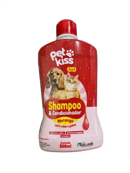 SHAMPOO E  CONDICIONADOR MORANGO 500ML