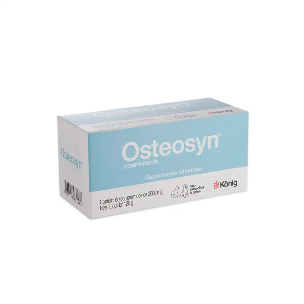 OSTEOSYN 2000 MG DS C/ 60 COMP