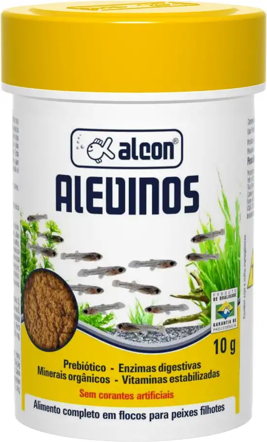 RAÇÃO -ALCON ALEVINOS 10 G
