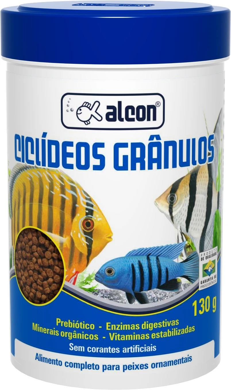 RAÇÃO - ALCON CICLIDEOS GRANULADOS 130 G **
