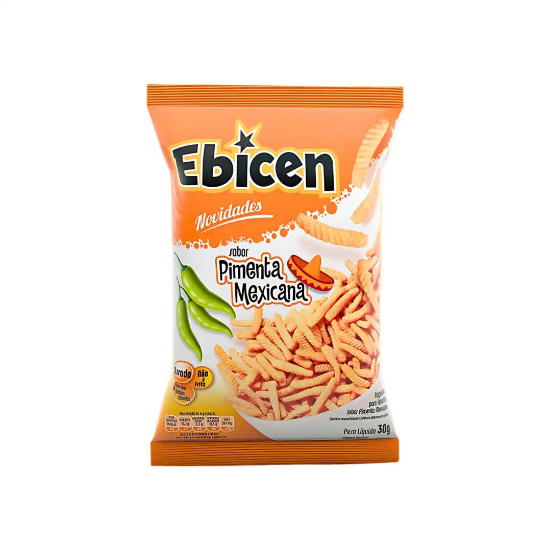 SALGADINHO EBICEN PIMENTA MEXICANA 30G