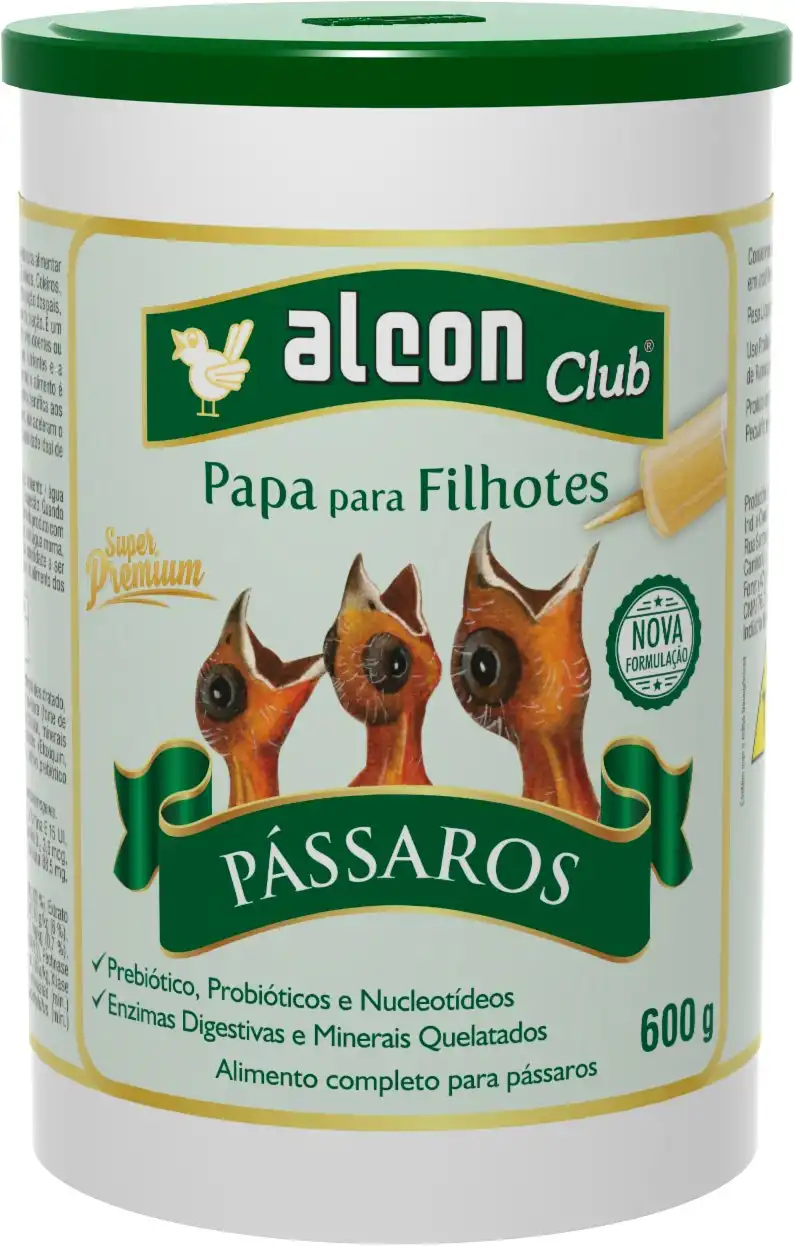 RAÇÃO - ALCON CLUB PAPA FILHOTES PASS 600 G