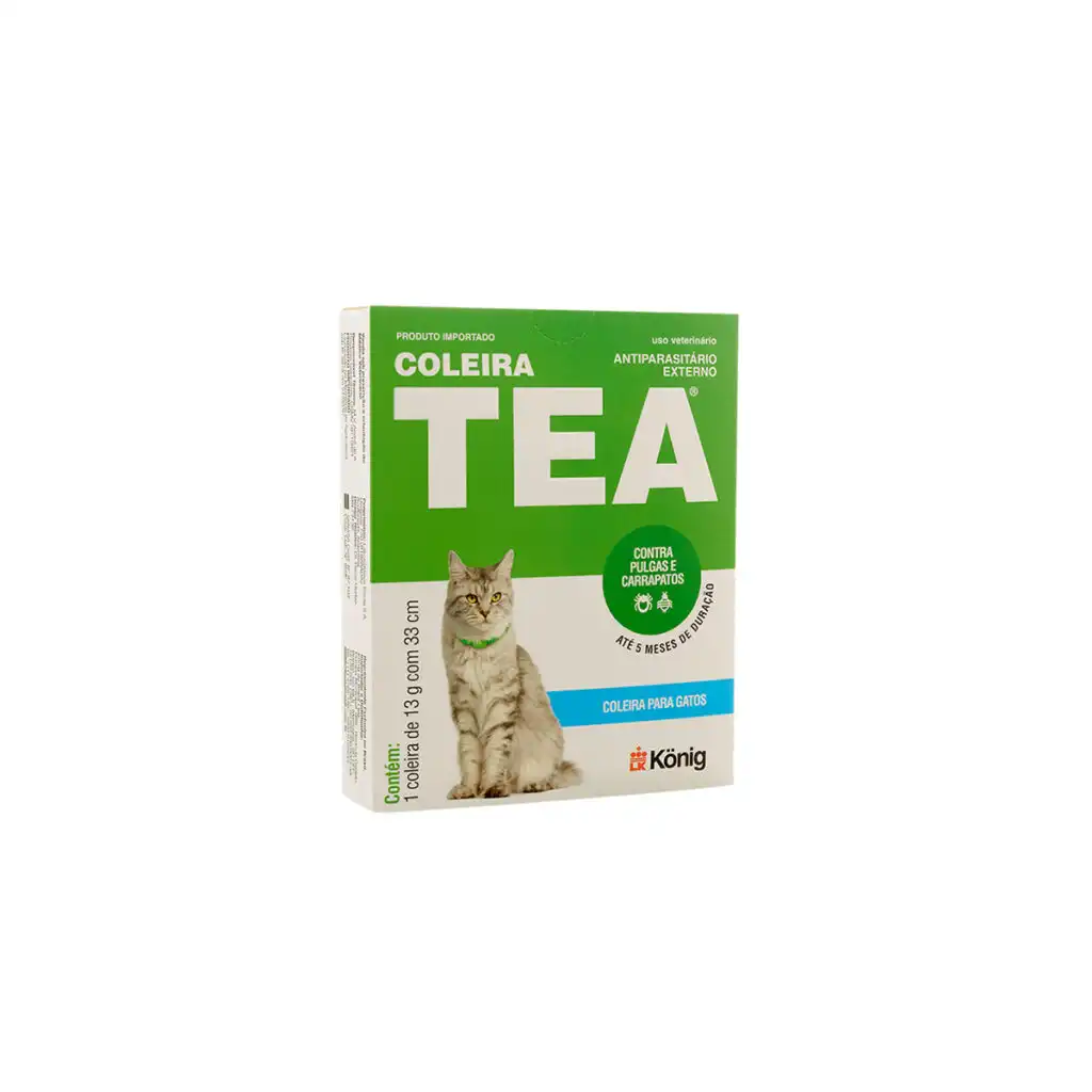 COLEIRA TEA 327 GATOS 13 GR 33 CM