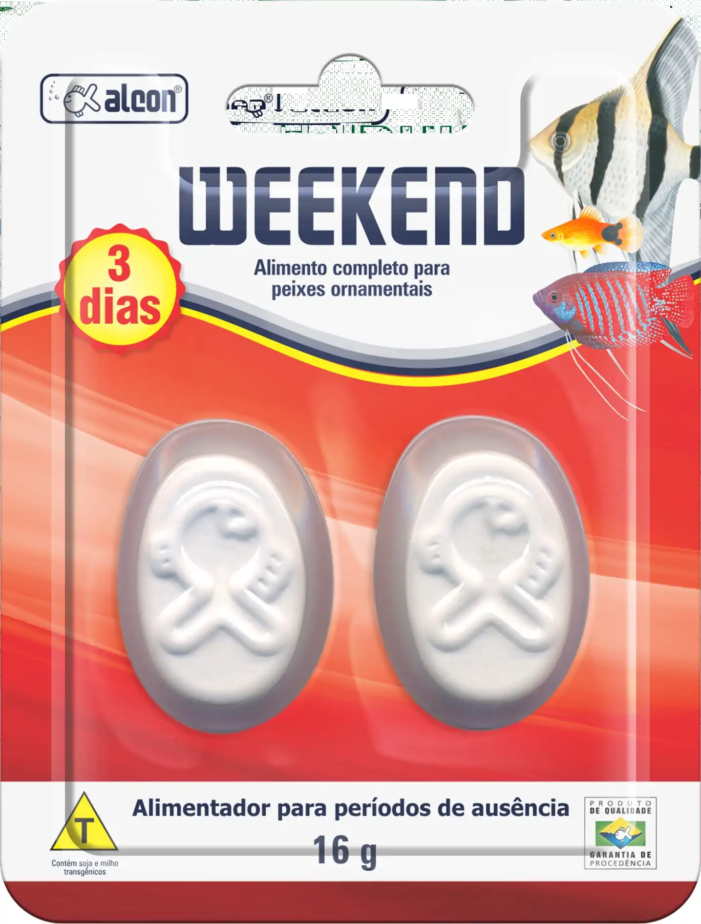 RAÇÃO - ALCON WEEKEND 16 G