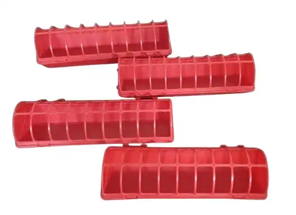 COMEDOURO PLASTICO CALHA 30 CM (cxa 4 un)