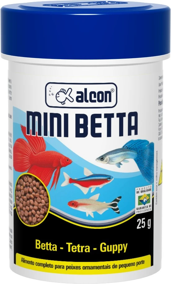 RAÇÃO - ALCON  MINI BETTA 25 G
