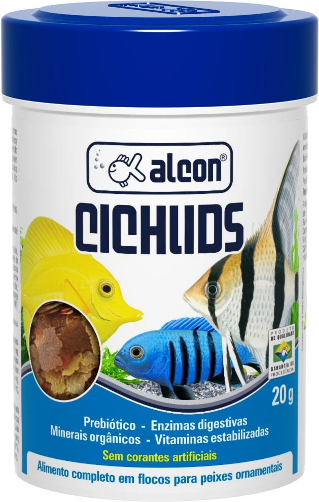 RAÇÃO - ALCON CICHLIDS 20  G **