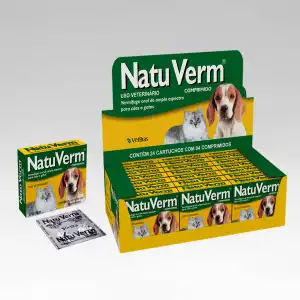 NATU VERM COMPRIMIDO CART C/4
