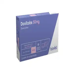 DOXITABS 50 MG 14 COMP. (DOXICICLINA)
