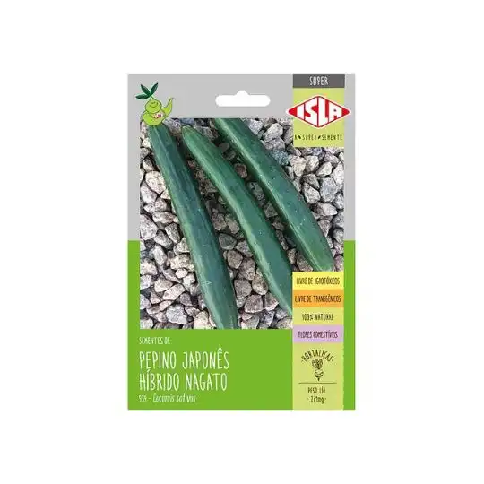 PEPINO NAGATO/HIBRIDO JAPONES SP 10 ENV 271 MG