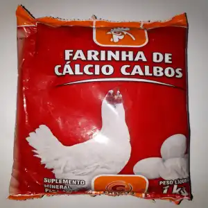 FARINHA DE CALCIO CALBOS 1 KG (PARA AVES)