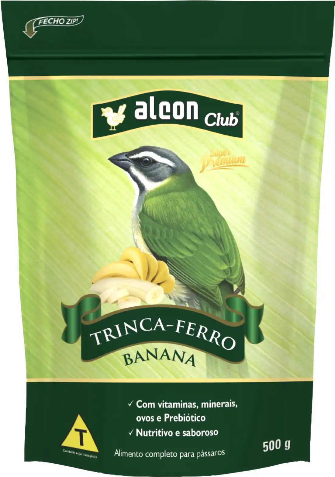 RAÇÃO - ALCON CLUB  TRINCA - FERRO 500 G