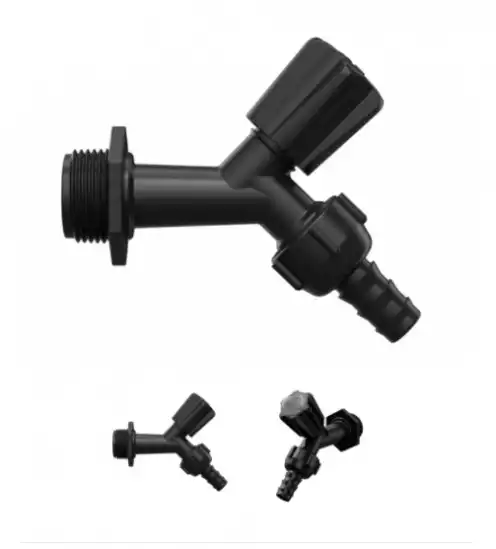 TORNEIRA JARDIM PRETA 12 PCS SEM ADAPTADOR 1/2 