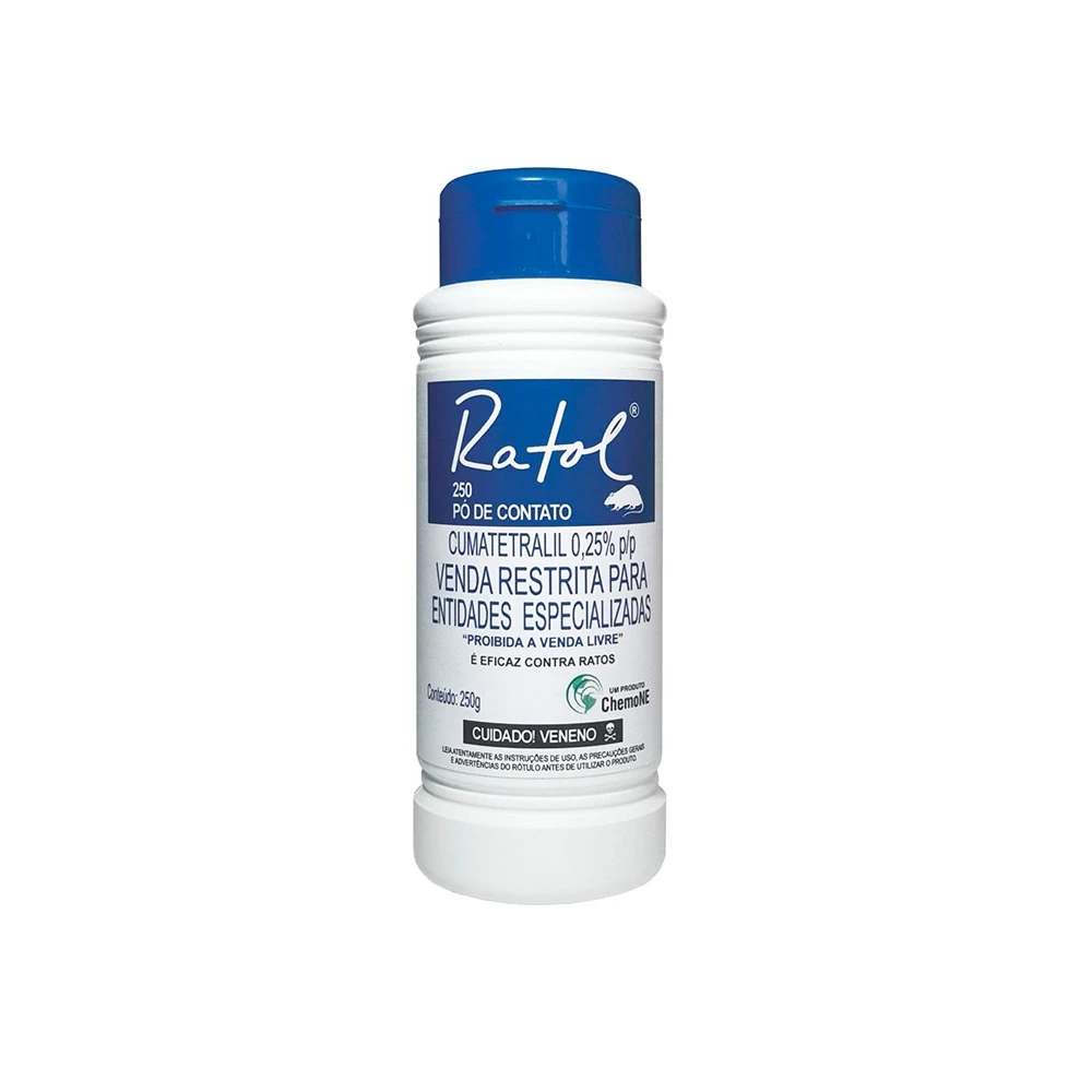 RATOL 250 PO DE CONTATO 250G
