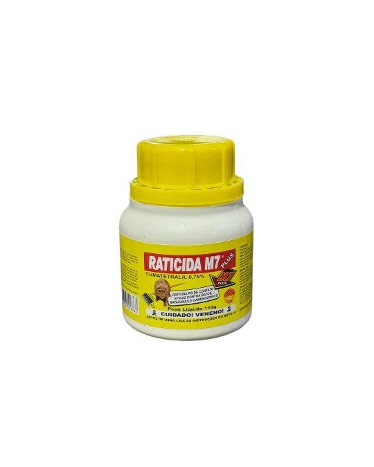 RATICIDA M7 PLUS CUMATETRALIL 075C 110GR