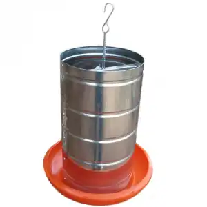 COMED. AVES TUBULAR ZINCO 20 KG - C/ 4 UN