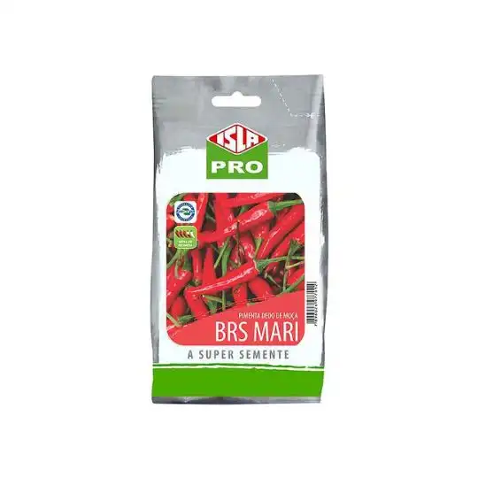 PIMENTA BRS MARI DEDO DE MOCA MT 20 ENV. 0,8 GR