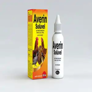 AVERIN SOLUVEL 20 ML ANTIBIOTICO(sulfametoxol+trimetoprim+azul metileno)