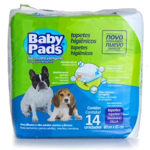 TAPETE HIG. BABY PADS C/ 14 UN