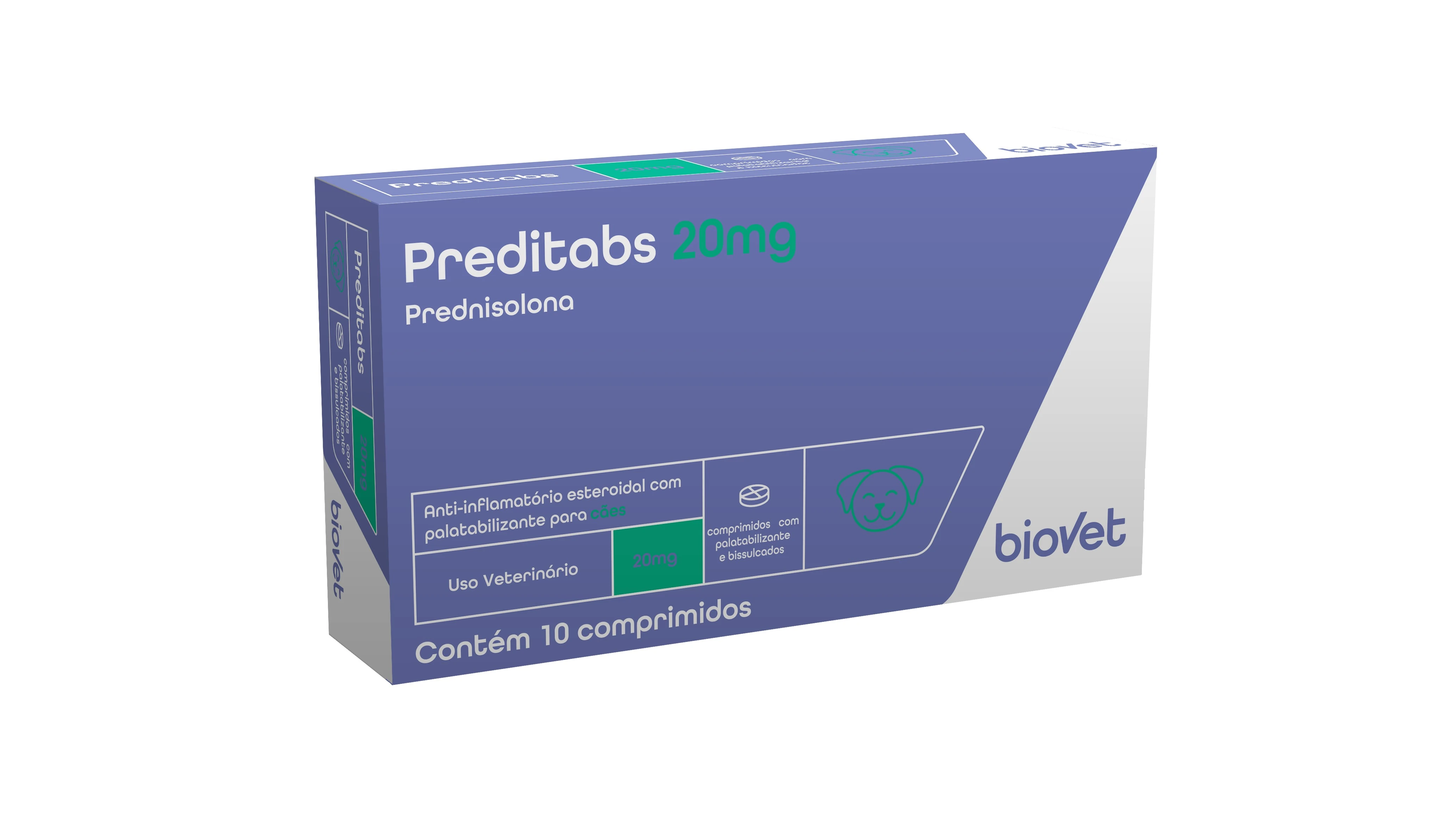 PREDITABS 20MG 10 COMP.