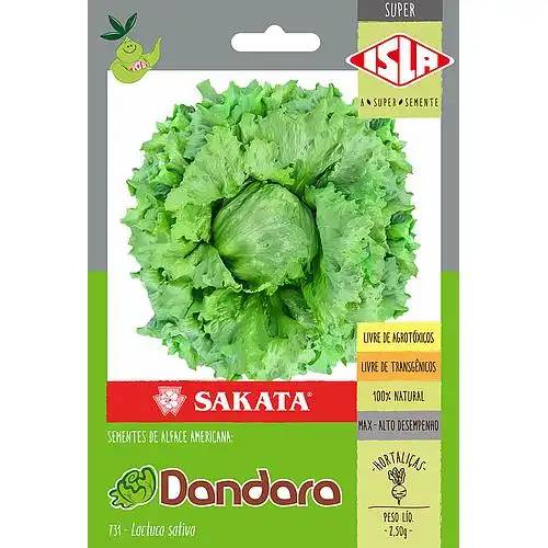 ALFACE AMERICANA DANDARA  SP-SDA 10 UN 2,5 G 