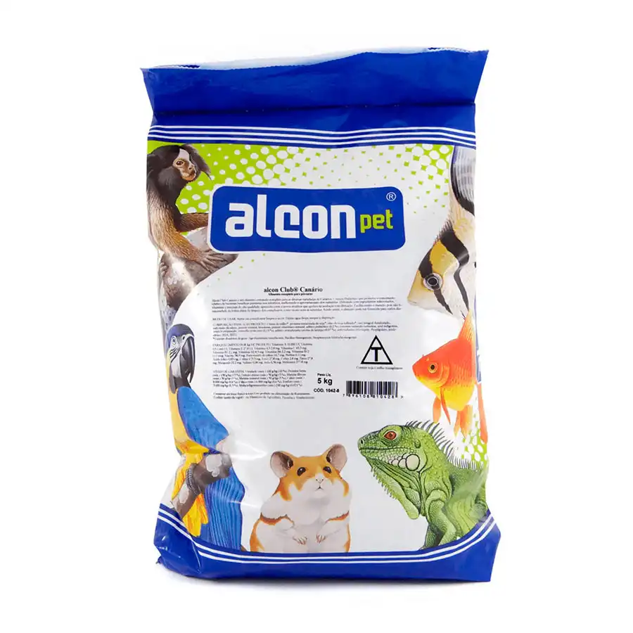 RAÇÃO - ALCON CLUB CANARIO 5 KG 
