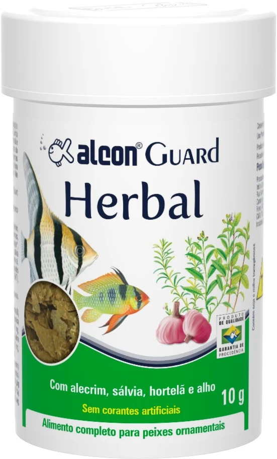 RAÇÃO - ALCON GUARD HERBAL 10 G 