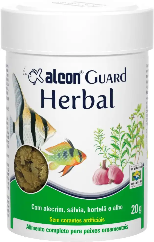 RAÇÃO - ALCON GUARD HERBAL 20 G 