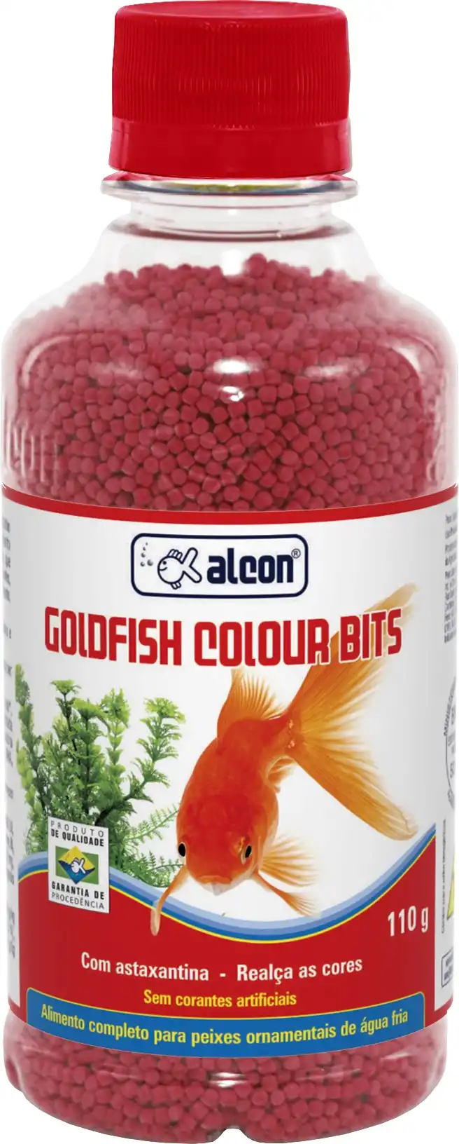 RAÇÃO - ALCON GOLDFISH COLOUR BITS 110 G