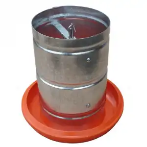 COMED. AVES TUBULAR ZINCO 5 KG C/ 5 UN