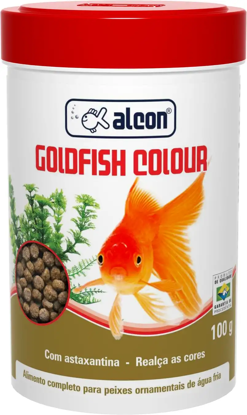 RAÇÃO - ALCON GOLDFISH COLOUR 100 G
