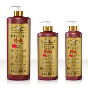 MASCARA VOLUME SUPREMO CEREJA E AVELA (AMBAR) P.U. 950 ML