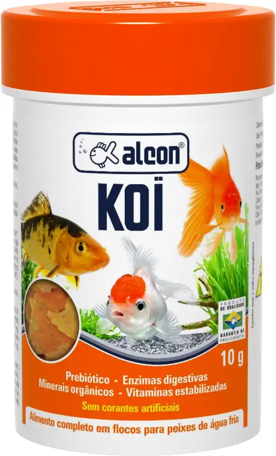 RAÇÃO - ALCON  KOI 10 G
