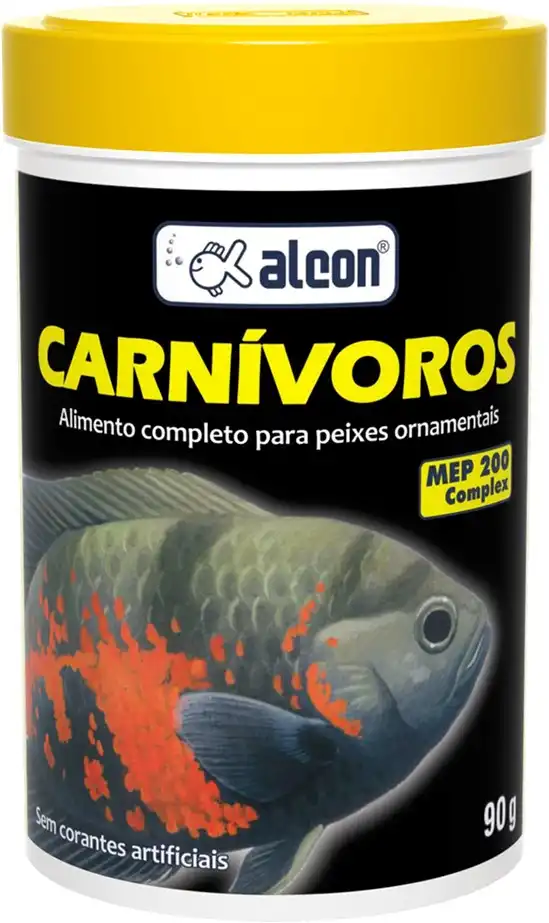 RAÇÃO - ALCON CARNIVOROS 90 G