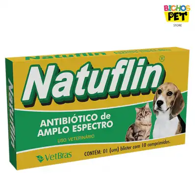 NATUFLIN NATURRICH 10 CP (ENROFLOXACINA)