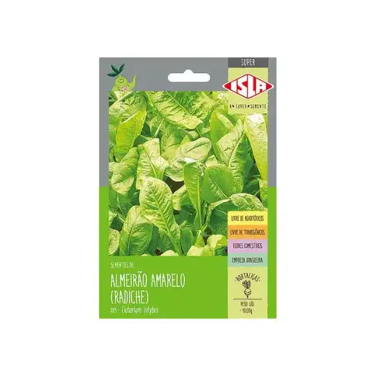 ALMEIRAO AMARELO FOLHA LARGA (RADICHE) SP 10 UN 10 GR