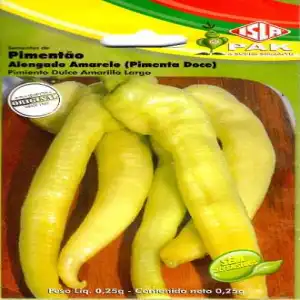 PIMENTA ALONGADA AMARELA DOCE MT 20 ENV. 0,8 GR ZZ