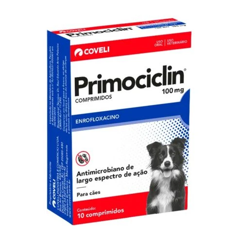 PRIMOCICLIN 100 MG (ENROFLOXACINA 100 MG) 10 COMP